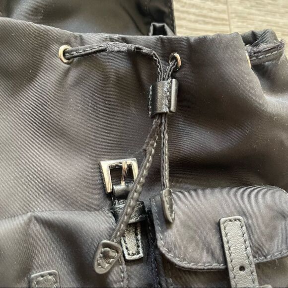 Prada Black Mini Nylon Backpack main image 11